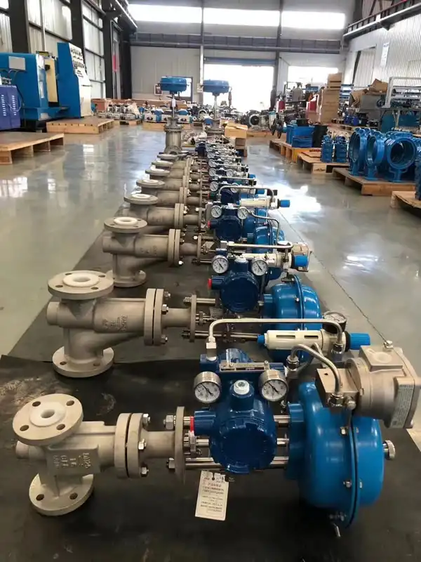 Teflon Lining Control Valves with Azbil Smart Positioner