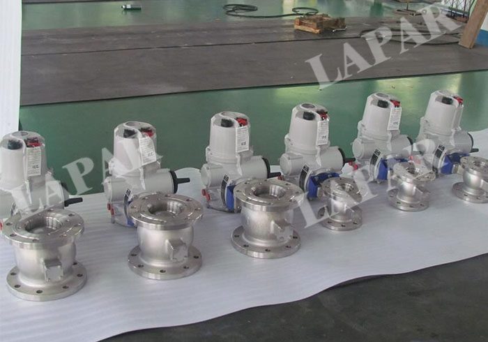 Electric Actuated Segment Ball Valve